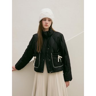 에고이스트 모크넥 퀼팅 텍스쳐 경량 구스다운 ES1TD101