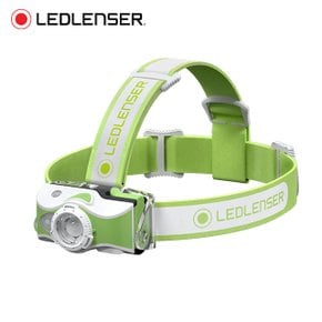 LEDLENSER 레드랜서 MH7 600루멘 충전용 헤드랜턴 그린&화이트 등산,아웃도어,캠핑,낚시 LLH4MA0