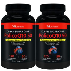 마이라이프내추럴스 [해외직구] 신제품! 2병 마이라이프 내추럴스 폴리코큐텐 PolicoQ10 50mg 120 야채캡슐