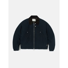 Soft-Canvas Padded Work Jacket (DARK NAVY)