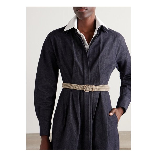 샤르베 가죽 트리밍 코듀로이 위빙 벨트 46376663162854870