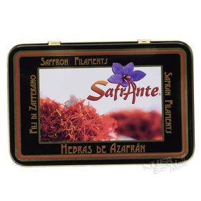 세이프란트 100% 스페인 샤프란 1 Oz (28.30g) SAFRANTE PURE SPANISH SAFFRON TIN