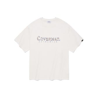 커버낫 드로잉 어센틱 티셔츠 화이트 CO2402ST35WH