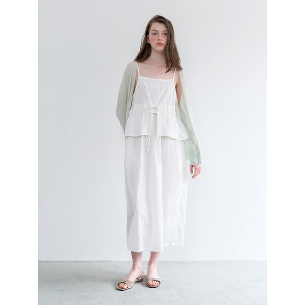 RUSSEL DRESS-WHITE