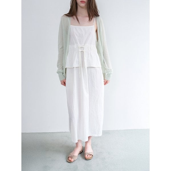 RUSSEL DRESS-WHITE