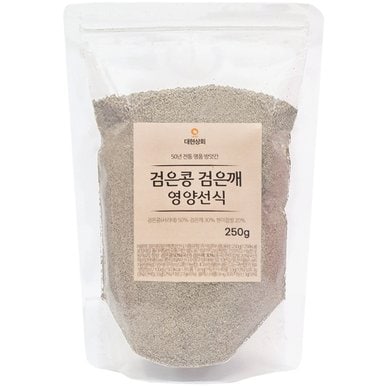 50년전통대현상회 무첨가 검은콩검은깨선식 250g