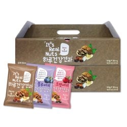 [판매베스트][리얼넛츠]하루건강견과 요거트 혼합 2박스(총 60봉)
