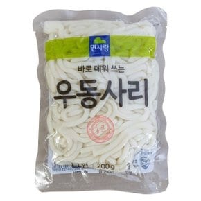 생우동사리 200g/ 생우동사리면