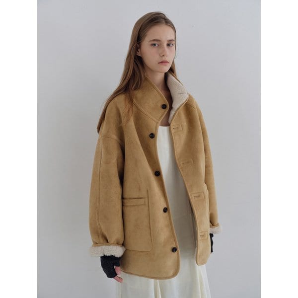 [6th/1월 6일 입고예정] Reversible Mustang Half Coat