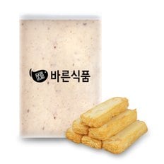 바른식품 수제 어묵 반죽 2kg (오징어살맛)