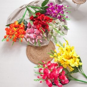 뉴글라디올러스부쉬 조화 성묘 꽃 인테리어 FAGAFT