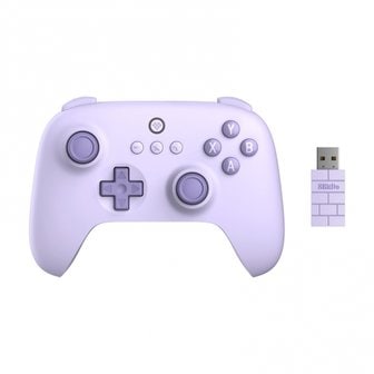  8Bitdo Ultimate C 2.4g Windows PC, Android, Steam Deck, Raspberry Pi(Lilac 무선 컨트롤러