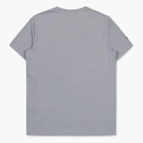 남여공용 유니 폴리스판 반팔 티셔츠 /H. GREY (QP123GRS21)