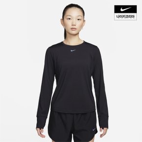 우먼스 나이키 원 클래식 드라이 핏 긴팔 탑 NIKE FN2802-010