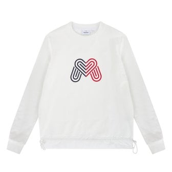 MARTINE GOLF [정상가 238000원]여성 로고심볼 맨투맨 화이트 (QW0DKS10331)