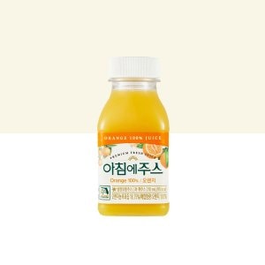  서울우유 아침에주스 오렌지 210ml x 24개