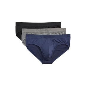 4836168 Calvin Klein Underwear CK Black Hip Brief 3-Pack