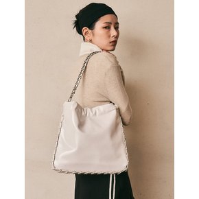 AR_Leather chain shoulder bag_2color