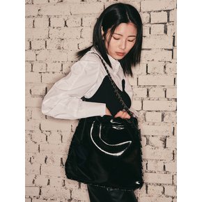 AR_Leather chain shoulder bag_2color