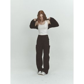 RIVET COTTON PANTS (BLACK)