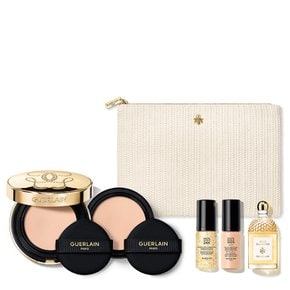 [단독] NEW 빠뤼르 골드 메쉬 쿠션 & 리필 듀오 세트(+디럭스 3종)