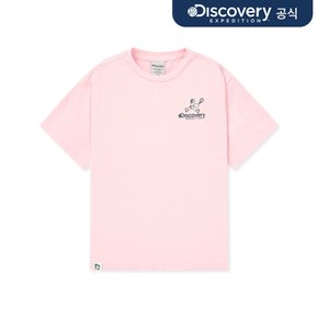 30%▼ 키즈 콜라보 테니스 그래픽(백) 반팔티셔츠 (L/PINK)