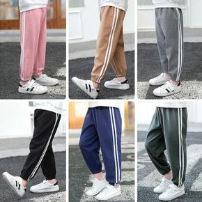 두줄 봄가을 유아동 츄리닝긴바지 6종(90-140) 205103