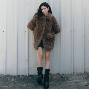 Faux Fur Half Jacket KF5XH4930_93