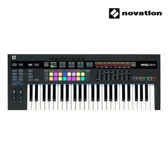  Novation 49SL MKIII 노베이션49SL 마크3 국내정품 49건반 마스터 키보드