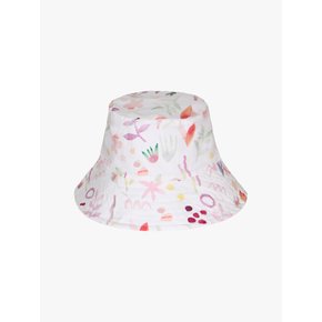 WATER FLOWER REVERSIBLE BUCKET HAT