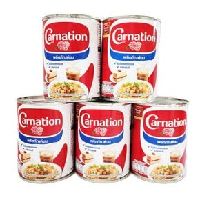 태국 무가당 카네이션 연유 405gx5개 쿠킹 앤드 베이커리 Carnation milk Cooking and bakery