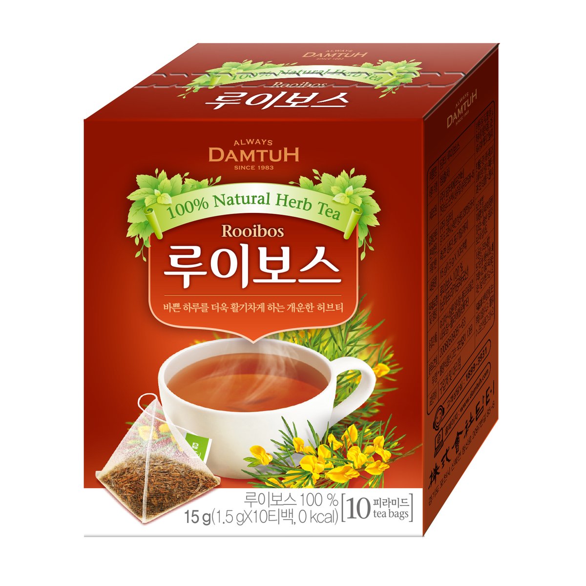 담터_허브티 구수한 루이보스1.5g*10입 (15g) - SSG.COM