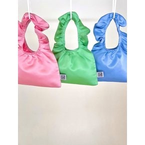 silk frill tote bag small (season 3 colors)