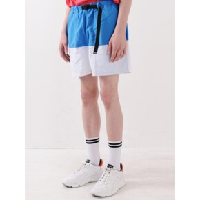 NYLON COLOR SHORTS (BLUE)