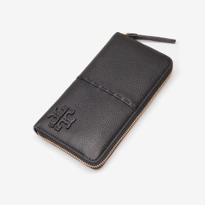 맥그로우 지퍼 컨티넨탈 장지갑 136360-001 Tory Burch Mcgraw Zip Continental Wallet