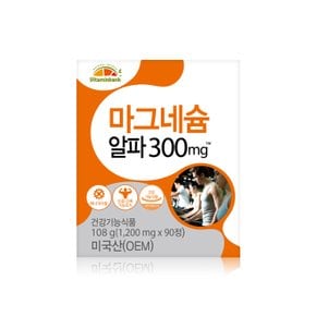 VB 마그네슘 알파 300mg  90정 1박스 3개월분