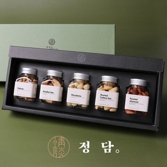 SSG정담 [SSG정담x호두랑아몬드랑]프리미엄 견과 선물세트 명품 1-2호[호두,아몬드,마카다미아,캐슈넛,브라질넛] / 쇼핑백동봉