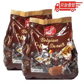 오늘출발 벨기안 커피맛 스위트 캔디 1.5kg 2개