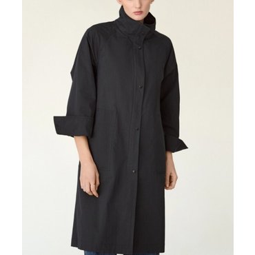 DKNY 울 블렌드 라이너 하이넥 트렌치 코트 (DW2F1WCG101L)