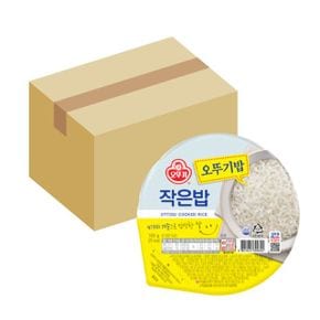 오뚜기밥 흰밥 BO 오뚜기 작은밥 150g 3개입X6팩