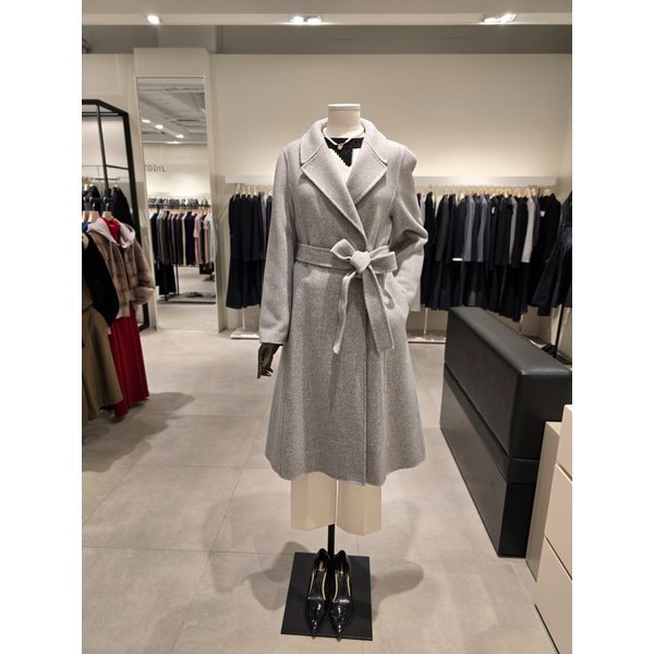 [파주점] 벨티드 클래식 롱 코트 JPBA0CTH79