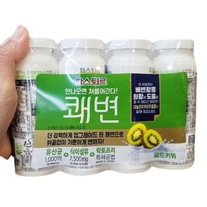 파스퇴르 쾌변 요구르트 (키위) 150ML X 4입 X 1개 코스트코