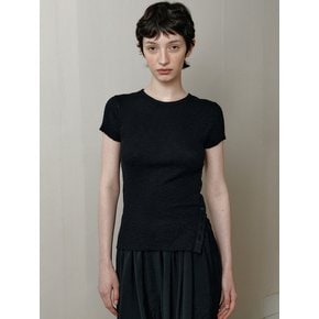 side button slit top (black)