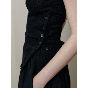 side button slit top (black)