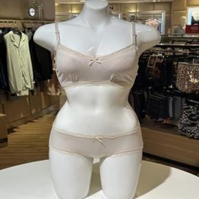 BGWBA251,BGWPA251BE_BE레이스 브라렛 팬티세트