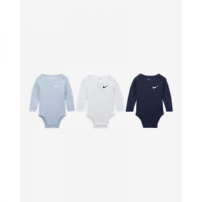 에센셜 베이비 0~9개월 3 Pack 롱 슬리브 Bodysuits 56K734 U90