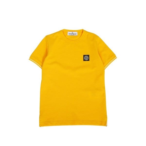 KIDS 스톤아일랜드키즈 로고 패치 781620748 V0033 6A8A 키즈 반팔티셔츠