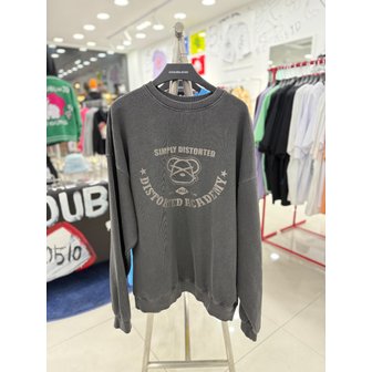 더블제이디 [여주점] 피그베어레터링맨투맨, 챠콜JHET22204