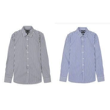 파렌하이트 [24S/S] [FAHREN] 스트라이프 셔츠 (FIBAA5307)2종택1