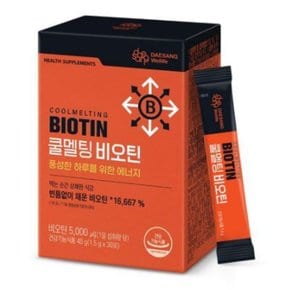대상웰라이프 쿨멜팅 비오틴 45g